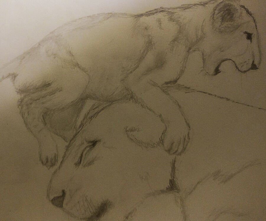 Artwork titled Maternal Patience.