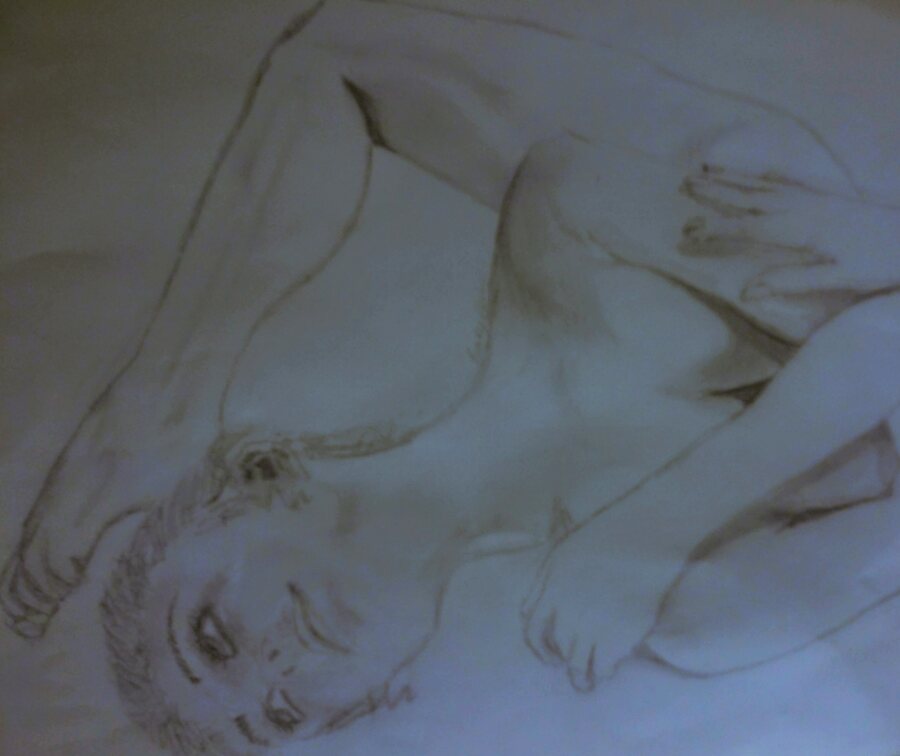 Artwork titled Twisted Pose.